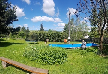 Chalupa s baz�nem - Prad�d - Re�ovsk� vodop�dy