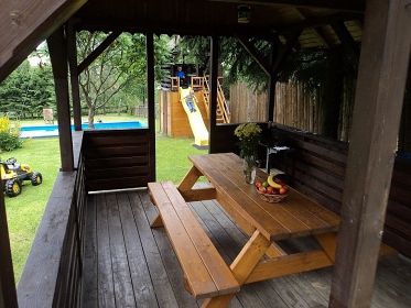 Chalupa s baz�nem - Prad�d - Re�ovsk� vodop�dy