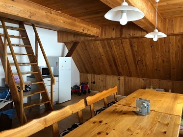 Chalupa s baz�nem - Prad�d - Re�ovsk� vodop�dy