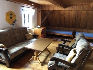 Chalupa s baz�nem - Prad�d - Re�ovsk� vodop�dy