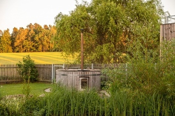 Wellness chalupa a jez�rko - Novohradsk� hory