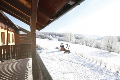 Jesenick� chalupa s baz�nem - �er�k-Keprn�k