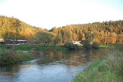 Chaty u �eky Lu�nice - T�bor - Bechyn�