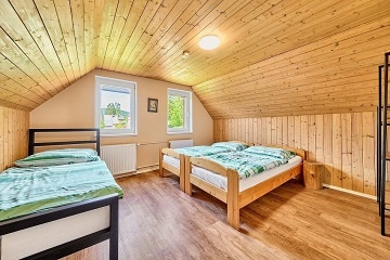 Chalupa Dlouh Strn - ervenohorsk sedlo