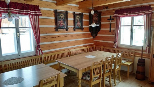 Roubenka se saunou - Orlické hory - Ohnišov