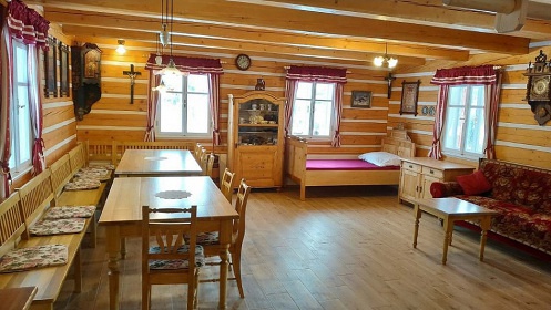 Roubenka se saunou - Orlické hory - Ohnišov